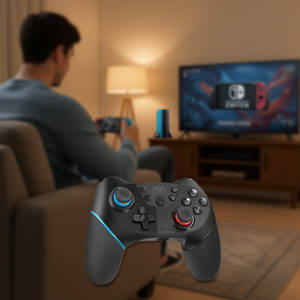 Manette de jeu sans fil Pro pour Nintendo Switch, joystick Bluetooth à double vibration - Product Image 2