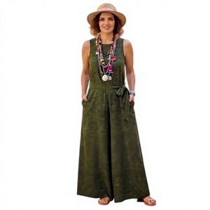 Vestido Elegante para Mujer al por Mayor, con Estampado Floral Abstracto, Largo hasta la Rodilla, Cintura Alta, Cómodo para Uso Diario, Silueta Relajada, Ideal para Vacaciones - Product Image 1
