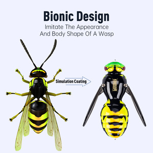 Kingdom Mới Đến Wasp Thu thập dữ liệu Mồi 40Mm 4.2G Topwater Bionic Côn Trùng Đu Wobblers Nhân Tạo Côn Trùng Mồi Lỗi Cho Nước Ngọt - Product Image 3