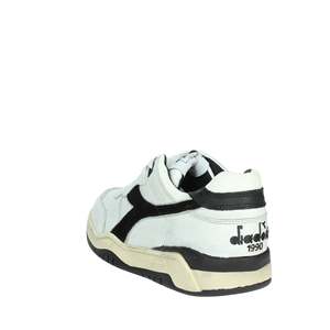 รองเท้าผ้าใบ Diadora Heritage รุ่น Unisex สำหรับผู้ใหญ่ สีขาวดำ ไซส์ 40 ทรง Chunky - Product Image 2