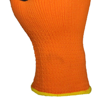 Gants de travail d'hiver MaxiTough en polyester enduit de latex froissé, flexibles, antidérapants, résistants au froid, pour la construction