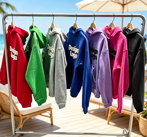 Sudaderas con Capucha de Primera Calidad, 100% Algodón, Impresión Puff, 450 g/m², Sudaderas con Capucha con Logotipo Spiderring Personalizado, Sudadera con Capucha Informal Y2K para Hombre - Product Image 1