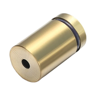 M19 M25 Acier Inoxydable A2 A4 A2-70 A2-80 A4-70 A4-80 Finition Dorée Placage Enseigne Murale Verre Standoff