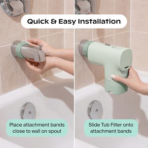 Filtro para bañera de bebé Canopy, grifo multifunción de cuerpo recto, purificador para uso doméstico de 0 a 12 meses - Product Image 2