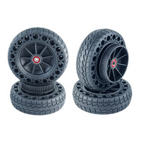 4PCS 6 "ATM 150X50 All Terrain Honeycomb Wheels With Two Belt pour DIY Skateboard