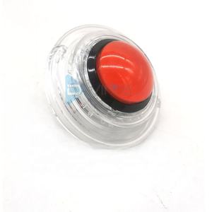 12V 60mm Big Dome Round Jumbo RGB Flash Illuminated Arcade Push Button LED Colorful Flashing Push Button For Arcade Game Machine