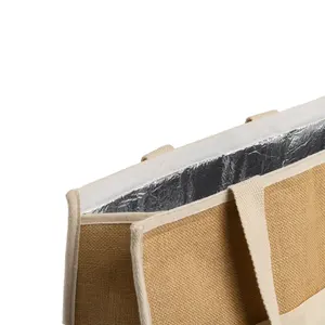 Borsa Termica in Cotone e Juta, Gadget Ecologici - Product Image 3