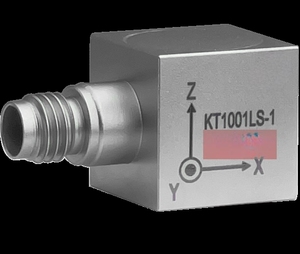 Sensor Transductor Acelerómetro Piezoeléctrico de Tres Ejes con Salida de Carga, Límite de Impacto de 22000g, Resonancia de 30kHz - Product Image 1