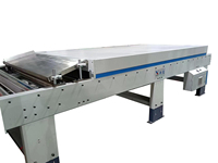 Ligne de production de machines à plastifier électriques à chaud PUR avec film PP/PVC/PET/PETG pour emballage en bois à effet peau brillante
