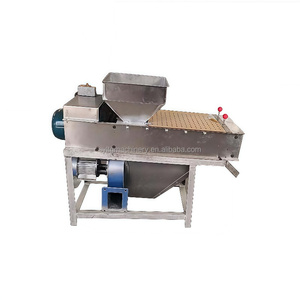 Venta caliente de acero inoxidable multifuncional utilizado en la industria de cultivos agrícolas máquina peladora de piel peladora de maní tostado de maíz - Product Image 4