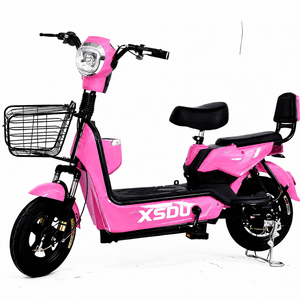 Vélo de ville électrique portable 2 places 350W de haute qualité pour adultes, modèle NS-057, vente en gros à prix abordable - Product Image 2