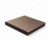 Panneaux muraux insonorisants 3D personnalisables en couleurs variées, panneaux acoustiques muraux intérieurs, vente chaude