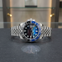 Montre de plongée analogique en acier inoxydable avec mouvement Seiko NH35, étanche 5 ATM, verre de cristal, logo Earth Space S, pour dropshipping