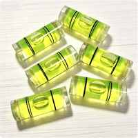 Niveau à bulle cylindrique en acrylique REALMAX 9,5x25mm, vert, haute précision, insert de niveau à bulle rond, prix de gros direct usine