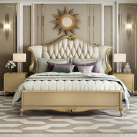 Meubles de luxe en bois de pomelo pour appartement, hôtel, salon, chambre à coucher, armoire, ensemble de chambre à coucher, vente en gros