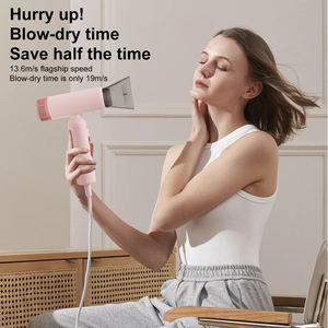 Ensemble de sèche-cheveux ionique pour cheveux bouclés, concentrateur, moteur AC 1000W, sèche-cheveux électrique compact pour salon, pour usage domestique - Product Image 6