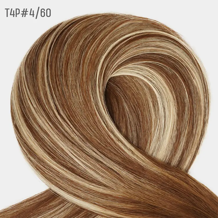 Groothandel 12a Grad Maagdelijk 100 Menselijk Haar Dubbel Getrokken Ingespoten Tape Haarextensies Natuurlijke Remy Tape Haarverlenging