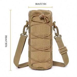 Free Sample Tactical <b>Water</b> <b>Bottle</b> Holder Hydration Carrier Kettle Pouch with <b>Strap</b> Travel Gym Fitness <b>Bottle</b> Sleeve - Product Image 4