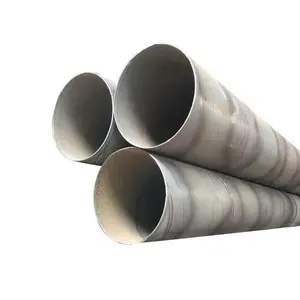 Large Diameter 3PE Anti-corrosion Steel Pipe TPEP Coated Spiral Pipe
