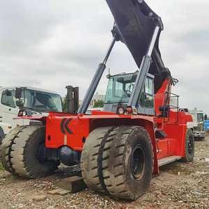 Alto rendimiento Kalmar Dru450 45ton Container Reach Stacker Venta caliente Puerto Equipo de manejo Precio bajo Cojinete Caja de cambios - Product Image 4