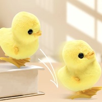Poussin sautant en peluche Jouet à remonter pour enfants et tout-petits-Chasse aux œufs de Pâques Party Favors & Gifts