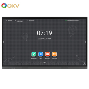 ไวท์บอร์ดอัจฉริยะแบบดิจิทัลหน้าจอสัมผัส IR สำหรับการประชุม ขายดี - Product Image 1