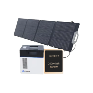 Station d'alimentation portable Hithium 2000WH 220V, système de stockage d'énergie solaire d'urgence domestique avec contrôleur MPPT - Product Image 2
