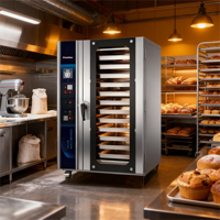 12 pont 380V OEM/ODM équipement de restauration autoportant four à pain Biscuit four à convection électrique pour boulangerie