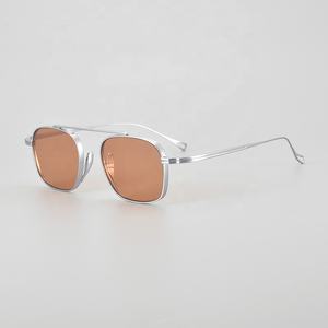 Lunettes De Soleil Coppery Premium Titanium Frame Fiahing Lunettes De Soleil Polarisées Lentes De Sol UV400 Para Hombre - Product Image 5