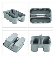 Panier fourre-tout fournitures de nettoyage Caddy organisateur plateaux de rangement outils de nettoyage ménager accessoires plateau autres outils à main