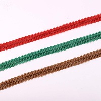 40yards Dentelle Polyester Couleur Beige 12mm Herringbone Edge Centipede Lace Lantern Decorative Edge Clothing Accessories Lace