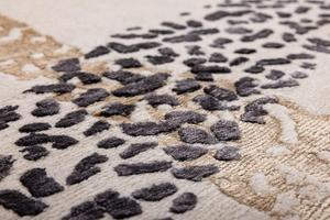 Tapis de luxe moderne en laine et soie, noué à la main, à poils bouclés, écologique, antidérapant, à poils moyens, couleur unie, avec support en PVC, export. - Product Image 3