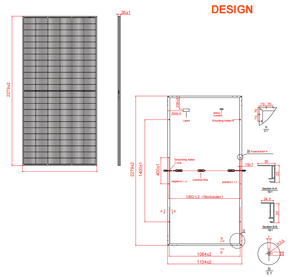 550w Solares Paneles Module PV d'approvisionnement d'usine 550W 555W Prix de gros Panneau solaire de Chine <span class=keywords><strong>Soler</strong></span> Panel - Product Image 2