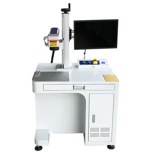 Desktop hot sale low price rotary fiber laser metal marking machine for bird leg bands