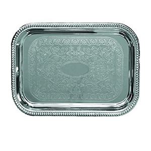 Bandeja de Servir de Acero Inoxidable Grabado de Alta Calidad, Bandeja para Chocolate para Bodas, Fiestas y Eventos, Plato de Almacenamiento de Chocolate de Moda - Product Image 2