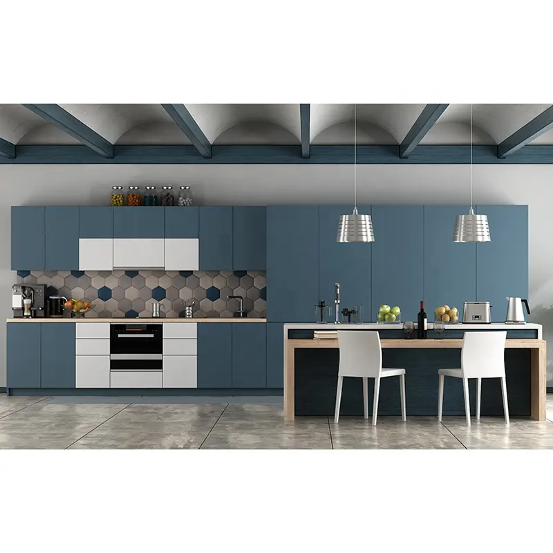 Luxury Classic Modern Designs MDF Kitchen Cabinet Panel Kitchen Cabinet