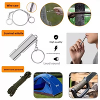 Bolsa Médica Portátil Personalizada para Campamentos al Aire Libre, Kit de Primeros Auxilios Familiar, Equipo de Emergencia para Automóvil, Equipo de Supervivencia y Seguridad Personalizado