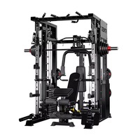 Ensemble de musculation commercial le plus vendu, machine Smith multifonction, rack à squats pour musculation, levage de poids 350 kg