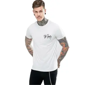 Vêtements du bangladesh t-shirts 60% coton 40% polyester avec logo brodé achats en ligne