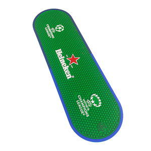 Custom Logo PVC Silicone Bar Mat Rubber Bar Runner Spill Mat Drip Tray Beer Mat Pub Rail Mat Non Slip Service Mat Countertop Pad - Product Image 2