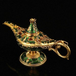 Aladdin đèn ma thuật Nga Hàng Mã đèn 1001 Đêm phước lành phòng khách Đông nam Á phong cách thủ công kim loại đồ nội thất trang trí - Product Image 2