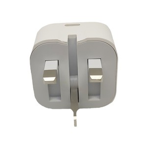 Pd Fast Charger 20W Type C Foldable <b>Adapter</b> Us Uk <b>Eu</b> <b>Plug</b> White - Product Image 5
