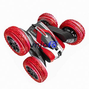 Coche de Acrobacias Giratorio 360 Grados, Camión Volcador con Tracción a las Cuatro Ruedas, Brazo Giratorio, Luces de Doble Cara, Coche de Juguete con Control Remoto, Cable USB - Product Image 5