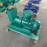 Pompe auto-amorçante à entraînement magnétique en acier inoxydable, spécifications personnalisées OEM/ODM, certifiée ISO, pour le transport de liquides chimiques anticorrosion