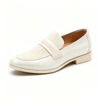 2026 Herren Luxus Business Schwarze Slip-On Anzugschuhe Klassische Formelle Schwarze Leder-Slip-On-Schuhe für Geschäftsanlässe