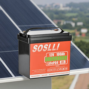 แบตเตอรี่ Lifepo4พลังงานแสงอาทิตย์5000รอบ12โวลต์150Ah 100Ah 50Ah 200Ah 300Ah LiFePO4แบตเตอรี่ลิเธียมสำหรับการสำรองแสงโซล่าเซลล์สำรอง - Product Image 1
