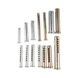 Customized Stainless Steel Pins Round Head Clevis Pin with 1 Hole or 7 Holes