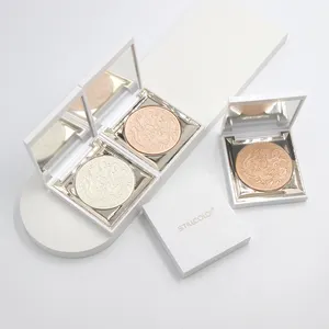 OEM/ODM High Quality Highlighter And Contour Makeup Private Label Gold Container