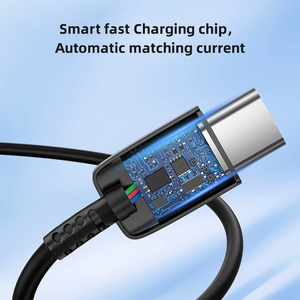 Vente en gros Original PD 60W Usb c vers Usb c 5A Câble de données de charge rapide pour Samsung Mobile Phone Note 20 10 S20 S21 S22 Plus - Product Image 6