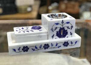 ชุดเตาเผากำยานอินเดียหินอ่อนลายหินอ่อนธรรมชาติ ขายส่ง ยอดนิยม กลิ่นหอม เป็นมิตรกับสิ่งแวดล้อม ทนทาน - Product Image 3